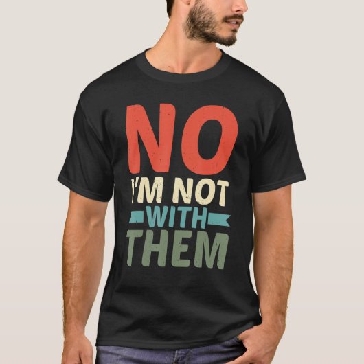いや俺は一緒じゃない Tシャツ (正面)