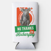 いや感謝してい、コアラ・ベア・バッテリーを充電している スリム缶クーラー (正面)