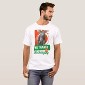 いや感謝してい、コアラ・ベア・バッテリーを充電している Tシャツ (正面フル)