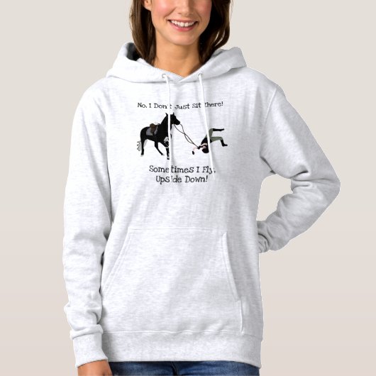 いや馬乗りだけじゃねえよ パーカ (正面)