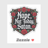 いや、今日は無理、サタン シール (シート)