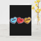 いや、結構です。皮肉な反バレンタインの面白いギフト カード (黄色い花)