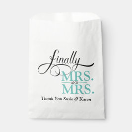 いよいよミセス・アンド・ミセス・ウェディング・レセプション フェイバーバッグ