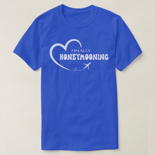 いよいよ新婚夫婦結婚が誕生 Tシャツ (デザイン正面)