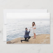 いよいよ日付結婚タイポグラフィ セーブザデート (裏面)