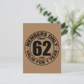 いよいよ62クラブ ポストカード (スタンド正面)