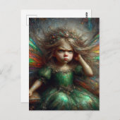 いらいらさせる小さな妖精は ポストカード (正面/裏面)
