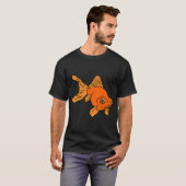 いらだつ金魚 Tシャツ (正面フル)