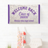 いらっしゃいきらきら光る!カスタムクラス懇親会バナー 横断幕 (インサイチュ)