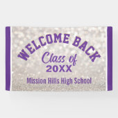 いらっしゃいきらきら光る!カスタムクラス懇親会バナー 横断幕 (横)