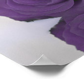 いらっしゃいませ！アメジストバラアルファベット座席表 ポスター (角)