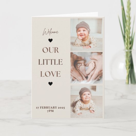 いらっしゃいませ カード (正面)