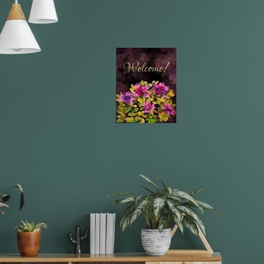 いらっしゃいませ！ ポスター (リビング1)