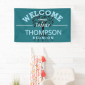 いらっしゃいませ！招待するファミリ懇親会バナー 横断幕 (インサイチュ)