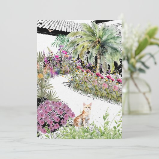 いらっしゃいませ 招待状 (スタンド正面)