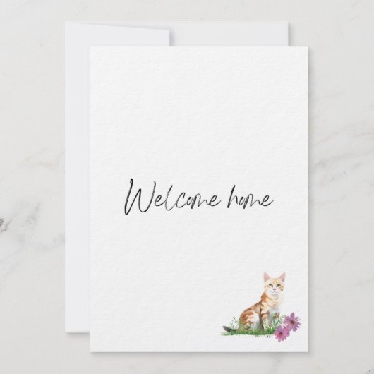 いらっしゃいませ 招待状 (裏面)