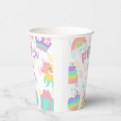 いらっしゃい！パステルポップのお誕生日おめでとう 紙コップ (右)