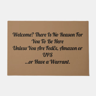 いらっしゃい？マット ドアマット