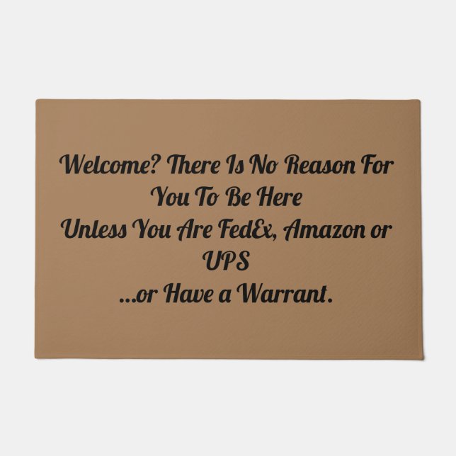 いらっしゃい？マット ドアマット (正面)