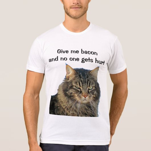 いらないベーコン Tシャツ (正面)