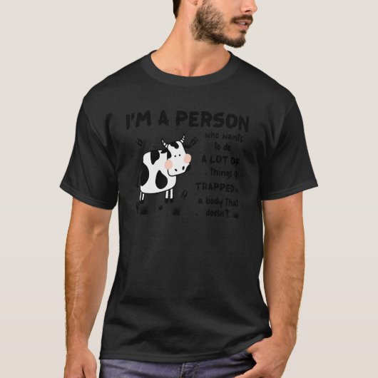 いろいろなことをしたい人です かわいいC Tシャツ (正面)