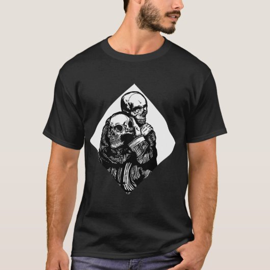 いろいろな人にとって異なるチョーク Tシャツ (正面)
