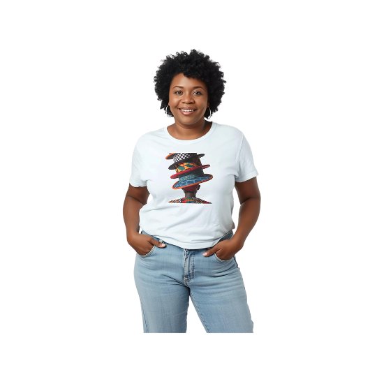 いろいろな帽子をかぶる人 Tシャツ
