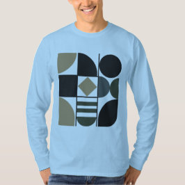 いろいろな形のロングスリーブTシャツ Tシャツ