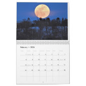 いろいろな月一年中 カレンダー (2月 2026)