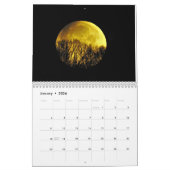 いろいろな月一年中 カレンダー (1月 2026)