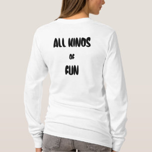 いろいろな種類のおもしろい Tシャツ