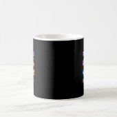 いろいろな脳を祝おう 恐竜 ADHD ニューロダイバーシティ コーヒーマグカップ (中央)