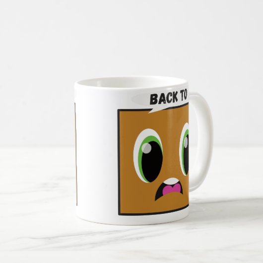 いろいろ感じる コーヒーマグカップ (正面右)