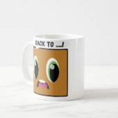 いろいろ感じる コーヒーマグカップ (正面左)