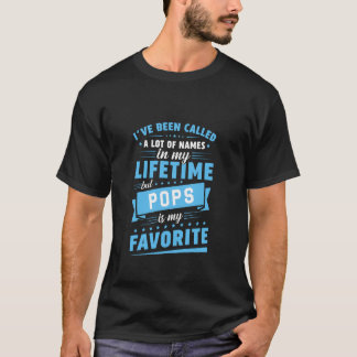 いろんな呼び方をされてきたけどパパが一番 Tシャツ