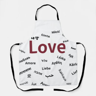 いろんな言語で愛を Apron エプロン