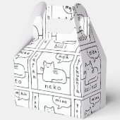 いろんな言語で鳴くキャラクター猫 フェイバーボックス (正面)
