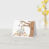 い遊い？遊ノートカー葉ドの中に カード (黄色い花)