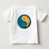 うお座と午(火) ベビーTシャツ (裏面)