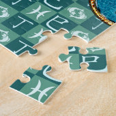 うお座と巳(火) ジグソーパズル (側面)