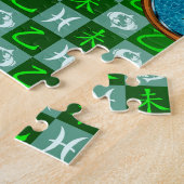 うお座と木のヤギ ジグソーパズル (側面)