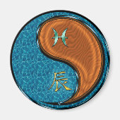 うお座と木竜 マグネット (正面)
