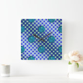 うお座と水牛 スクエア壁時計 (ホーム)
