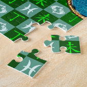 うお座と申年の炎 ジグソーパズル (側面)