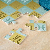 うお座と赤い龍 ジグソーパズル (側面)