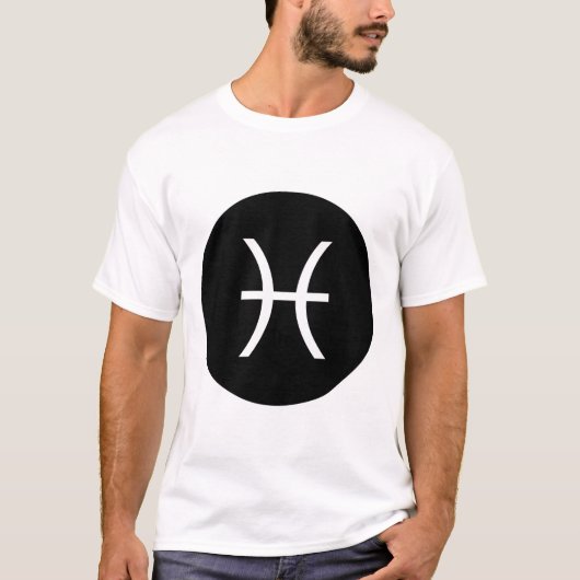 うお座のシンボル Tシャツ (正面)