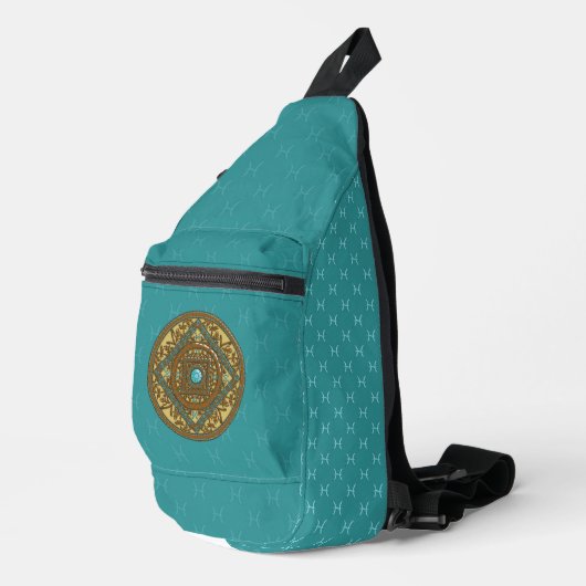うお座の曼荼羅 スリングバッグ (右コーナー)
