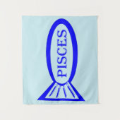 うお座の魚のタペストリー タペストリー (正面)