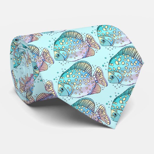 うお座の魚 ネクタイ (ロール)