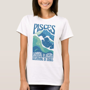 うお座ゾディアックドリームオーシャンTシャツ Tシャツ